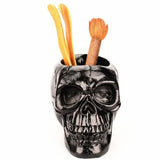 Multifunction Creative Skull Storage Stationery Holder Furniture & Decor - Tophatter Daily Deals