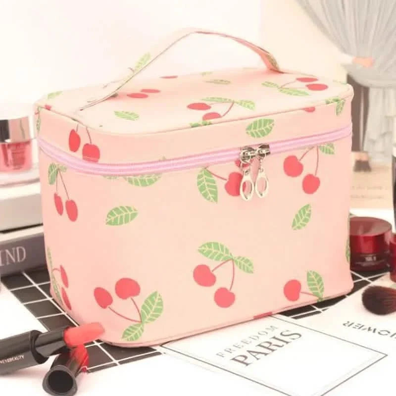 Multifunction Travel Cosmetic Bag Large Capacity Women Toiletries Organizer Cherry Beauty & Personal Care - Tophatter Daily Deals