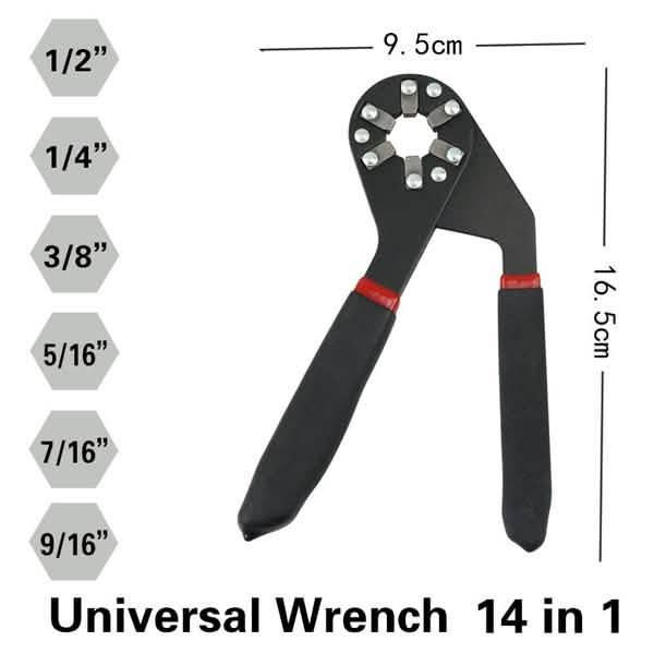 Multifunctional Adjustable Universal Wrench Home Improvement - Tophatter Daily Deals