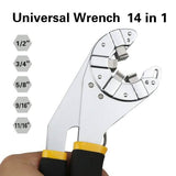 Multifunctional Adjustable Universal Wrench Home Improvement - Tophatter Daily Deals