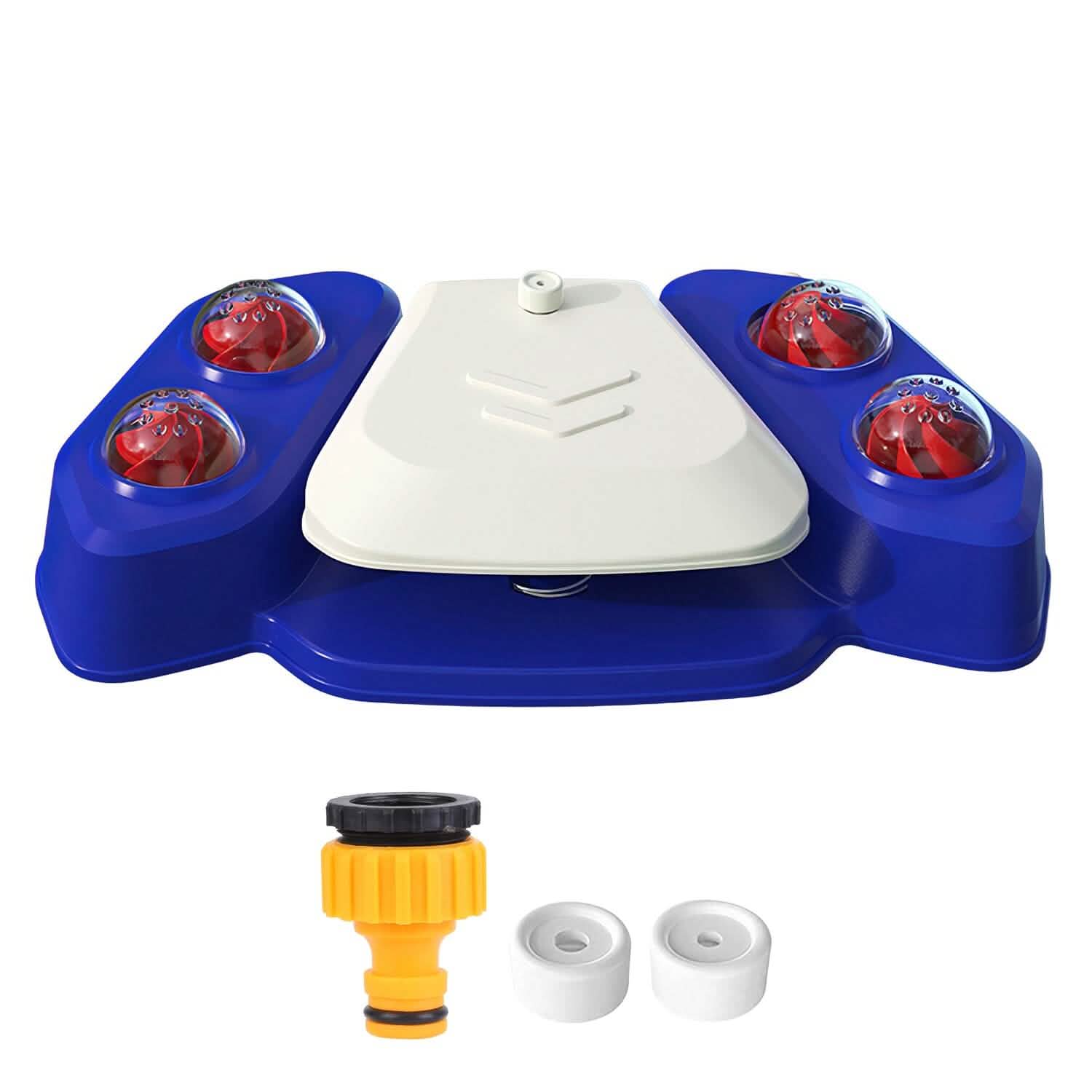 Multifunctional Automatic Pet Water Dispenser Outdoor Step-on Activated Sprinkler Pet Supplies - Tophatter Daily Deals