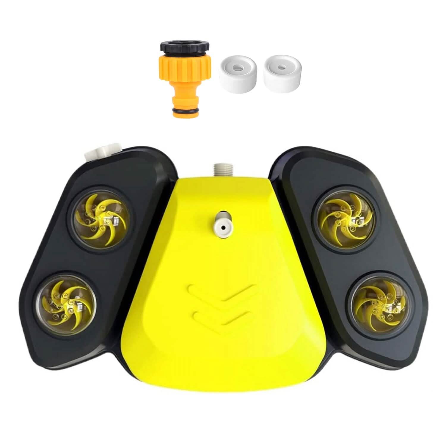 Multifunctional Automatic Pet Water Dispenser Outdoor Step-on Activated Sprinkler Pet Supplies - Tophatter Daily Deals