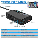 Multifunctional Car Charger Socket Automotive - Tophatter Daily Deals