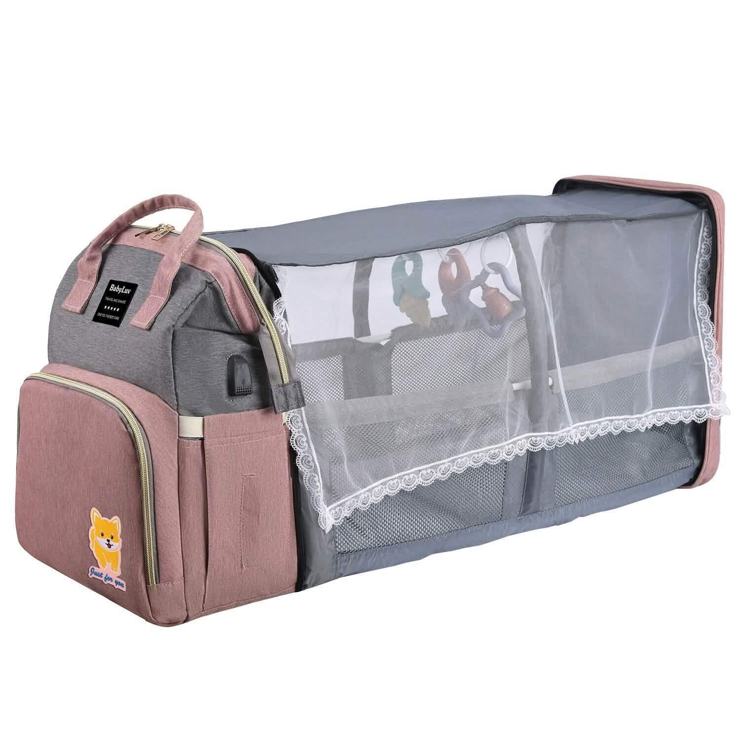Multifunctional Diaper Bag Backpack Baby Gear - Tophatter Daily Deals