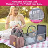 Multifunctional Diaper Bag Backpack Baby Gear - Tophatter Daily Deals