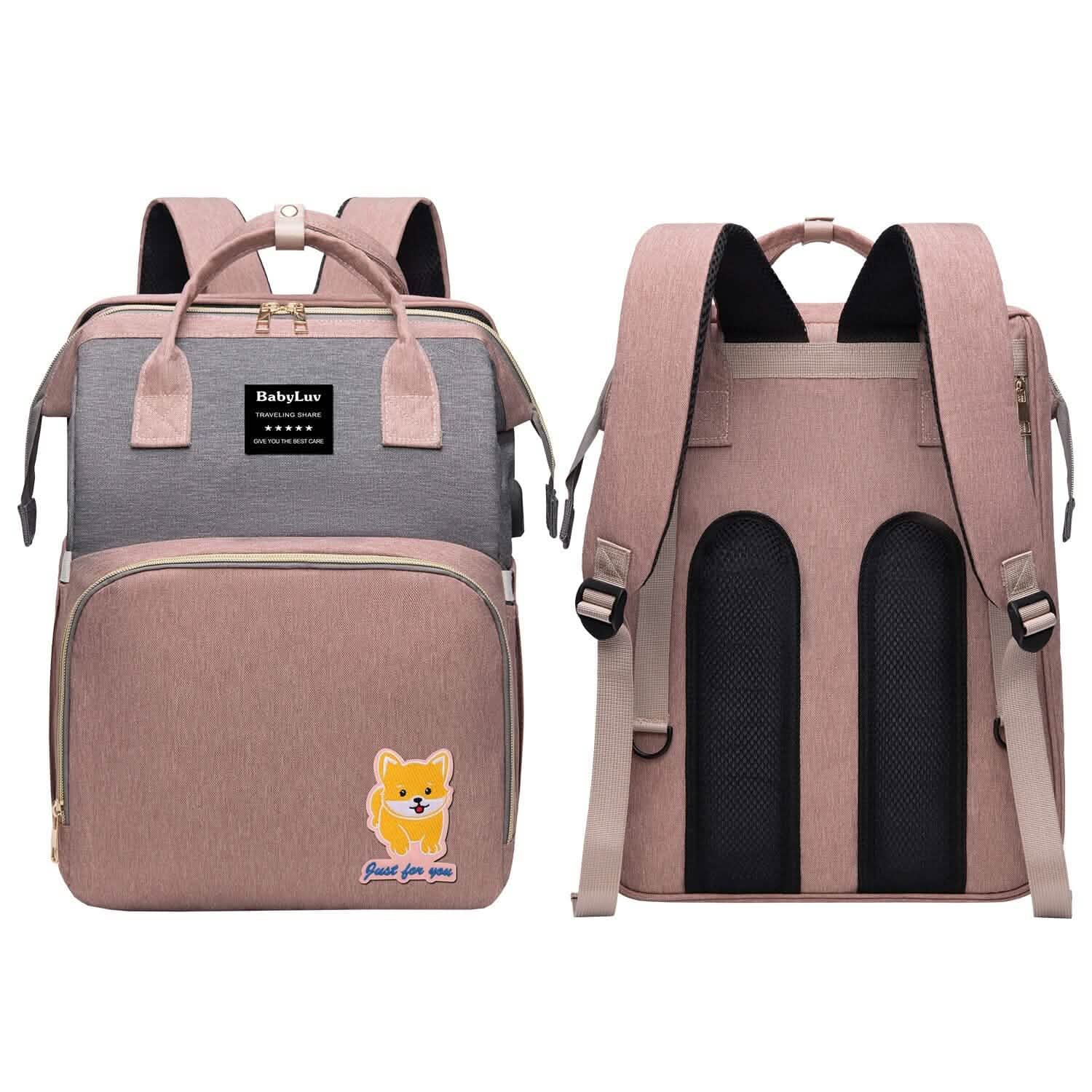 Multifunctional Diaper Bag Backpack Baby Gear - Tophatter Daily Deals