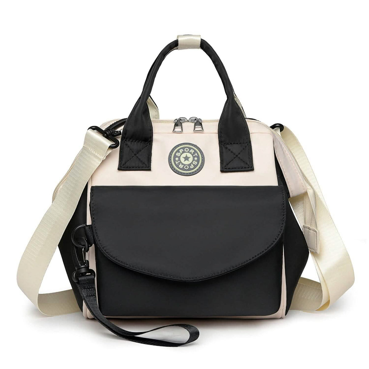 Multifunctional Diaper Changing Bag with 2 Insulated Pockets Commute Bag Black Baby Gear - Tophatter Daily Deals