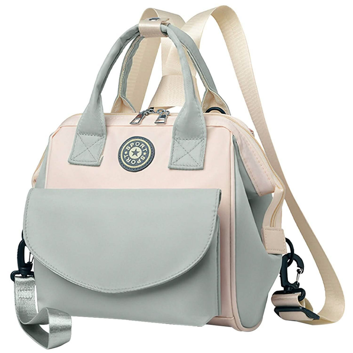 Multifunctional Diaper Changing Bag with 2 Insulated Pockets Commute Bag Baby Gear - Tophatter Daily Deals