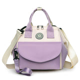 Multifunctional Diaper Changing Bag with 2 Insulated Pockets Commute Bag Purple Baby Gear - Tophatter Daily Deals