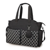 Multifunctional Diaper Changing Tote Bag with Adjustable Messenger Strap Baby Gear - Tophatter Daily Deals