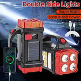 Multifunctional LED Solar Camping Light Solar Outdoor Lights - Tophatter Daily Deals