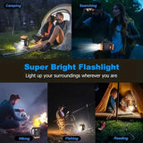 Multifunctional LED Solar Camping Light Solar Outdoor Lights - Tophatter Daily Deals