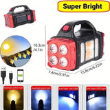 Multifunctional LED Solar Camping Light Solar Outdoor Lights - Tophatter Daily Deals