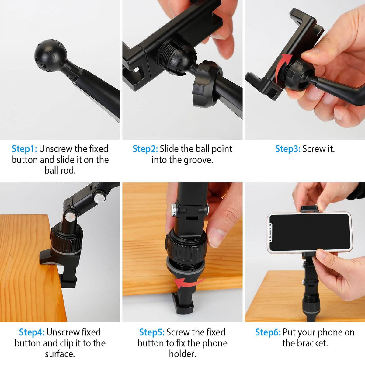 Multifunctional Mobile Phone Holder Bracket Automotive - Tophatter Daily Deals