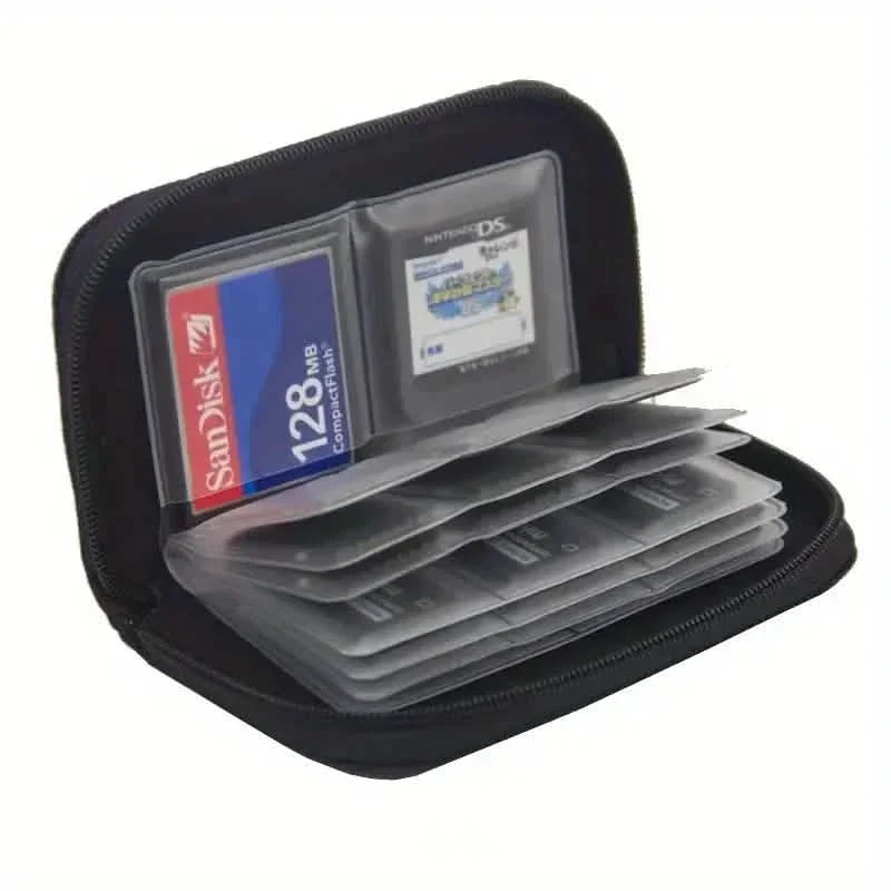 Multifunctional PVC Card Bag Portable Camera Card CF Card Storage Storage & Organization - Tophatter Daily Deals