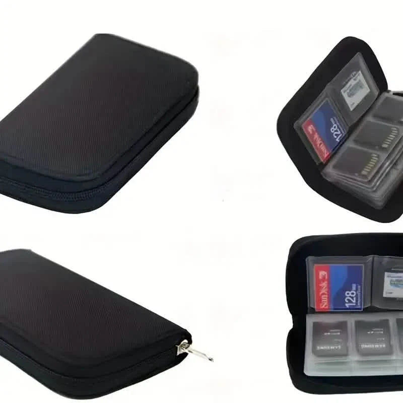 Multifunctional PVC Card Bag Portable Camera Card CF Card Storage Storage & Organization - Tophatter Daily Deals