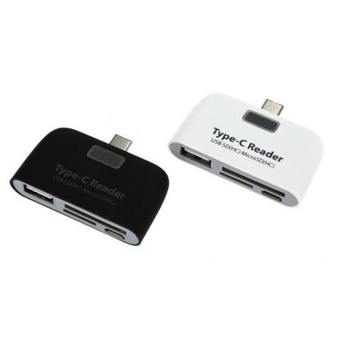 Multifunctional Smart 4-in-1 Laptop PC Durable Phone TF Micro SD Type-C Reader - Tophatter Daily Deals