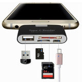 Multifunctional Smart 4-in-1 Laptop PC Durable Phone TF Micro SD Type-C Reader - Tophatter Daily Deals