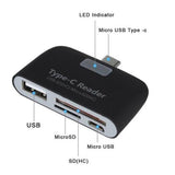 Multifunctional Smart 4-in-1 Laptop PC Durable Phone TF Micro SD Type-C Reader - Tophatter Daily Deals