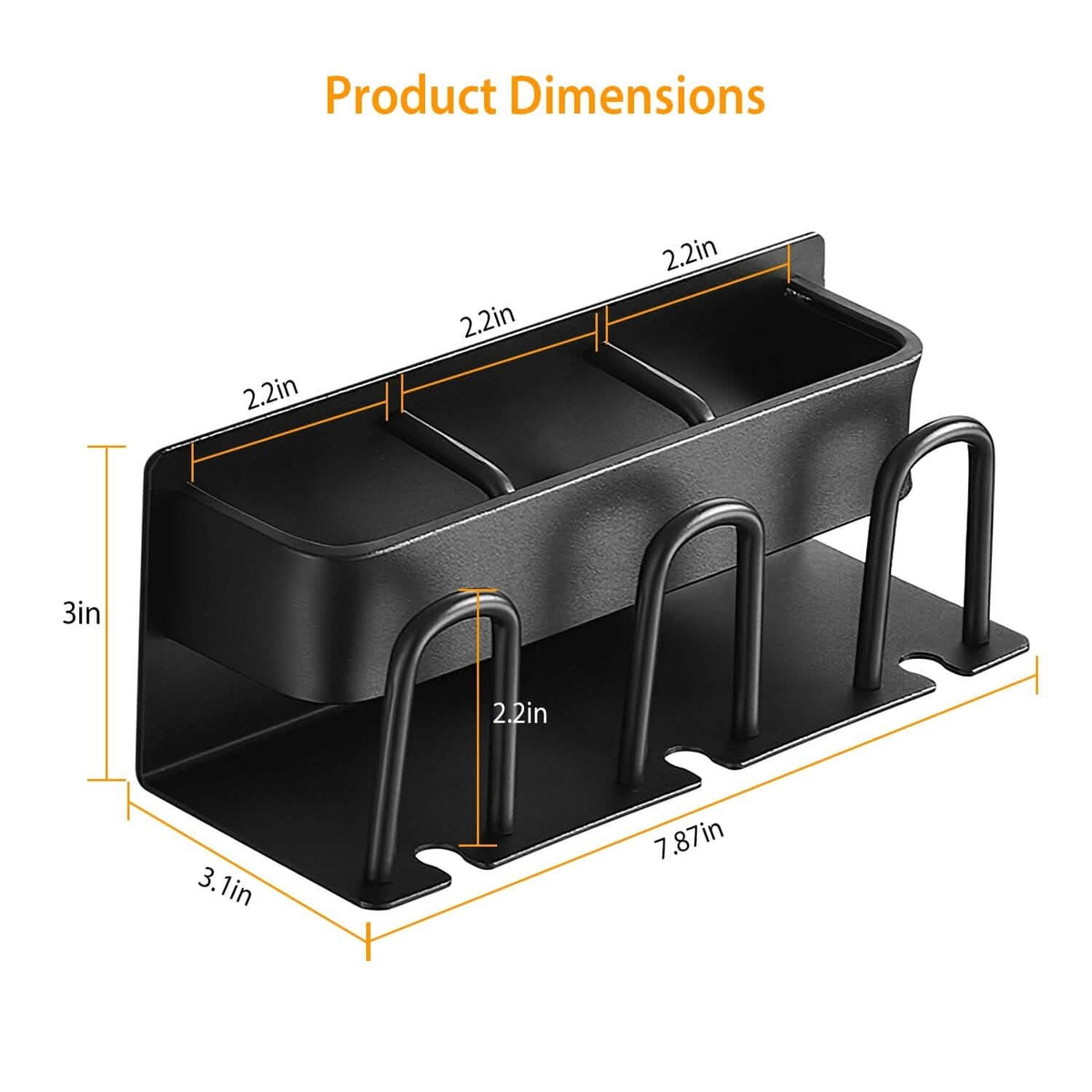 Multifunctional Toothbrush Holder Rack Organizer Bath - Tophatter Daily Deals