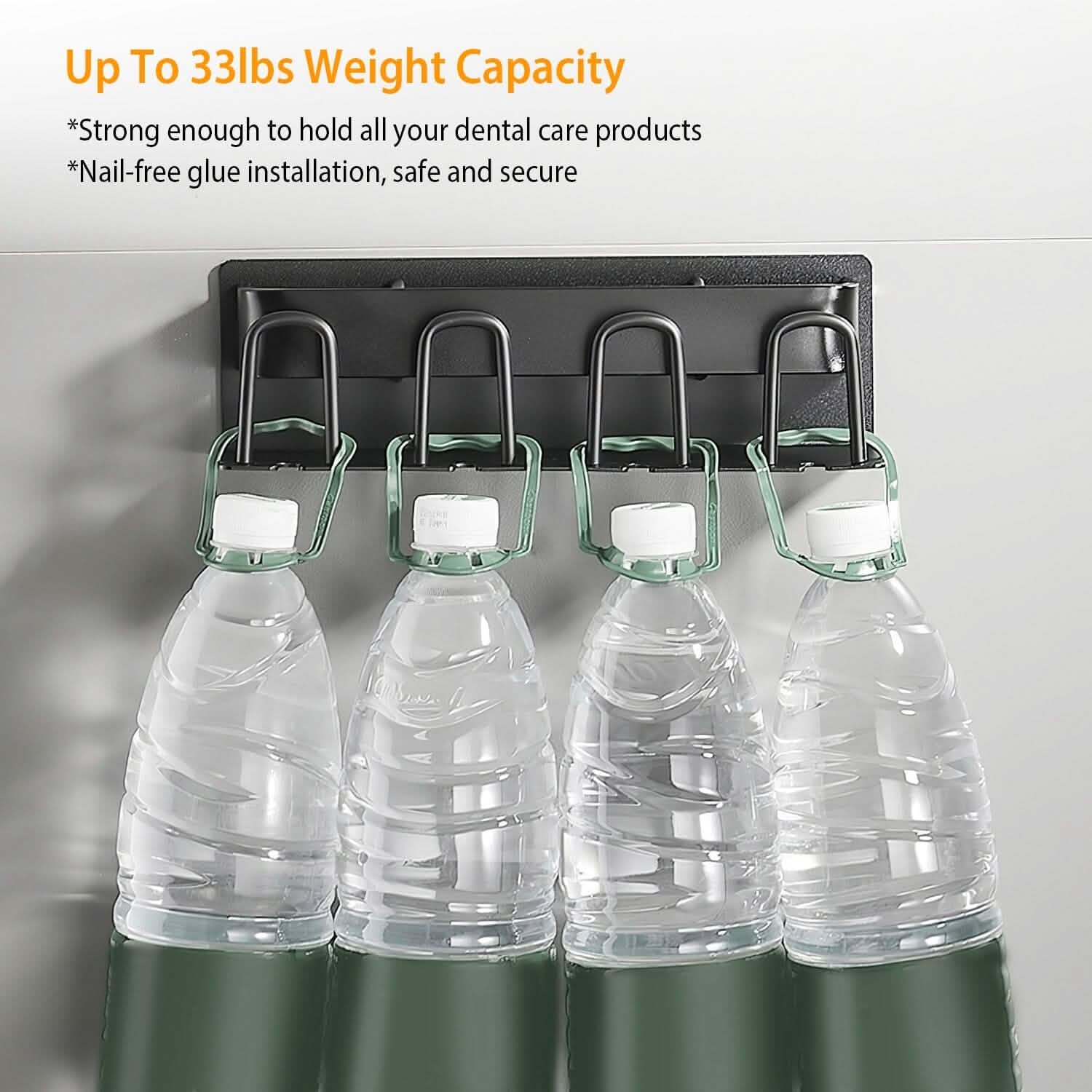 Multifunctional Toothbrush Holder Rack Organizer Bath - Tophatter Daily Deals