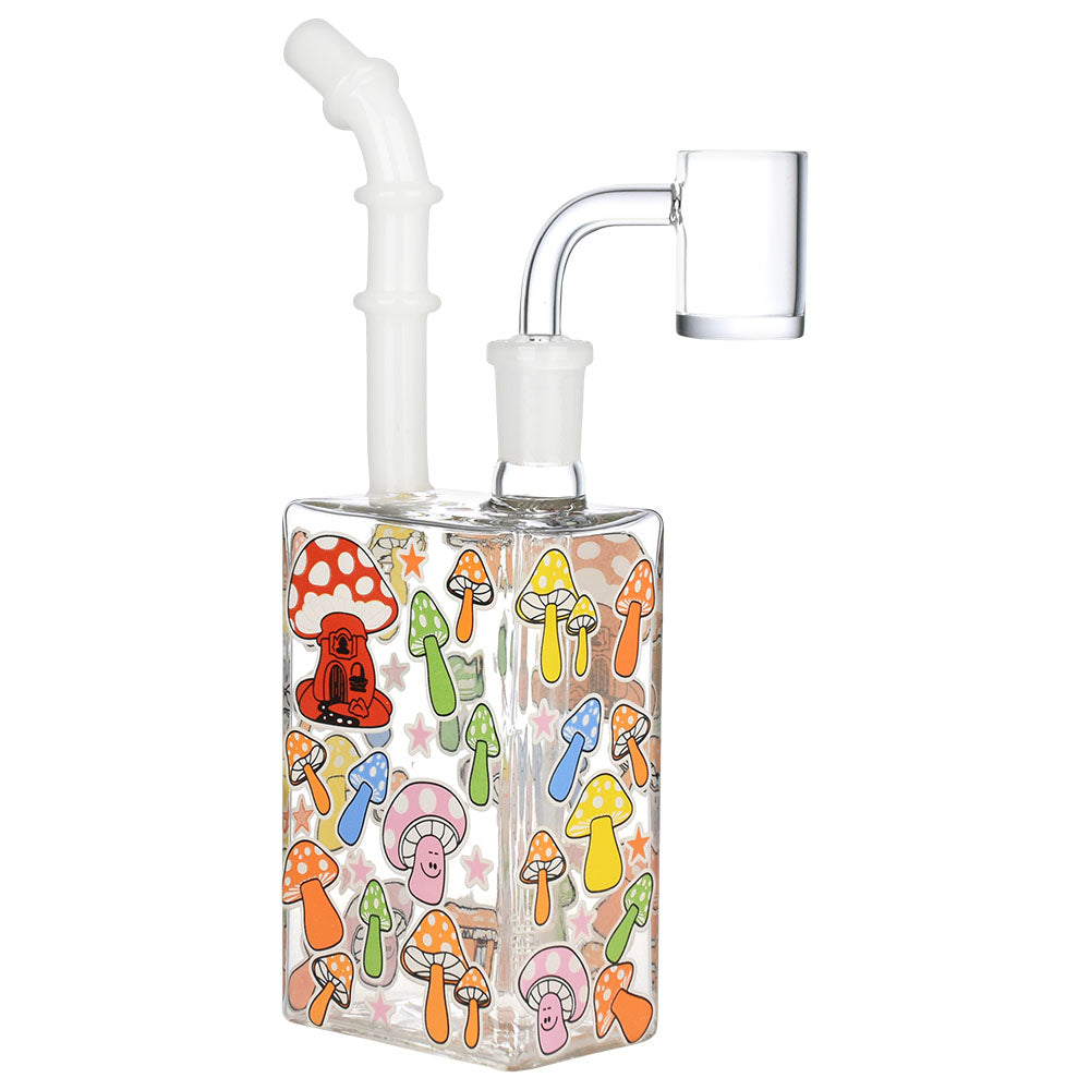 SeshGear Glow Mushroom Juice Box Dab Rig Dab Rigs - Tophatter Daily Deals