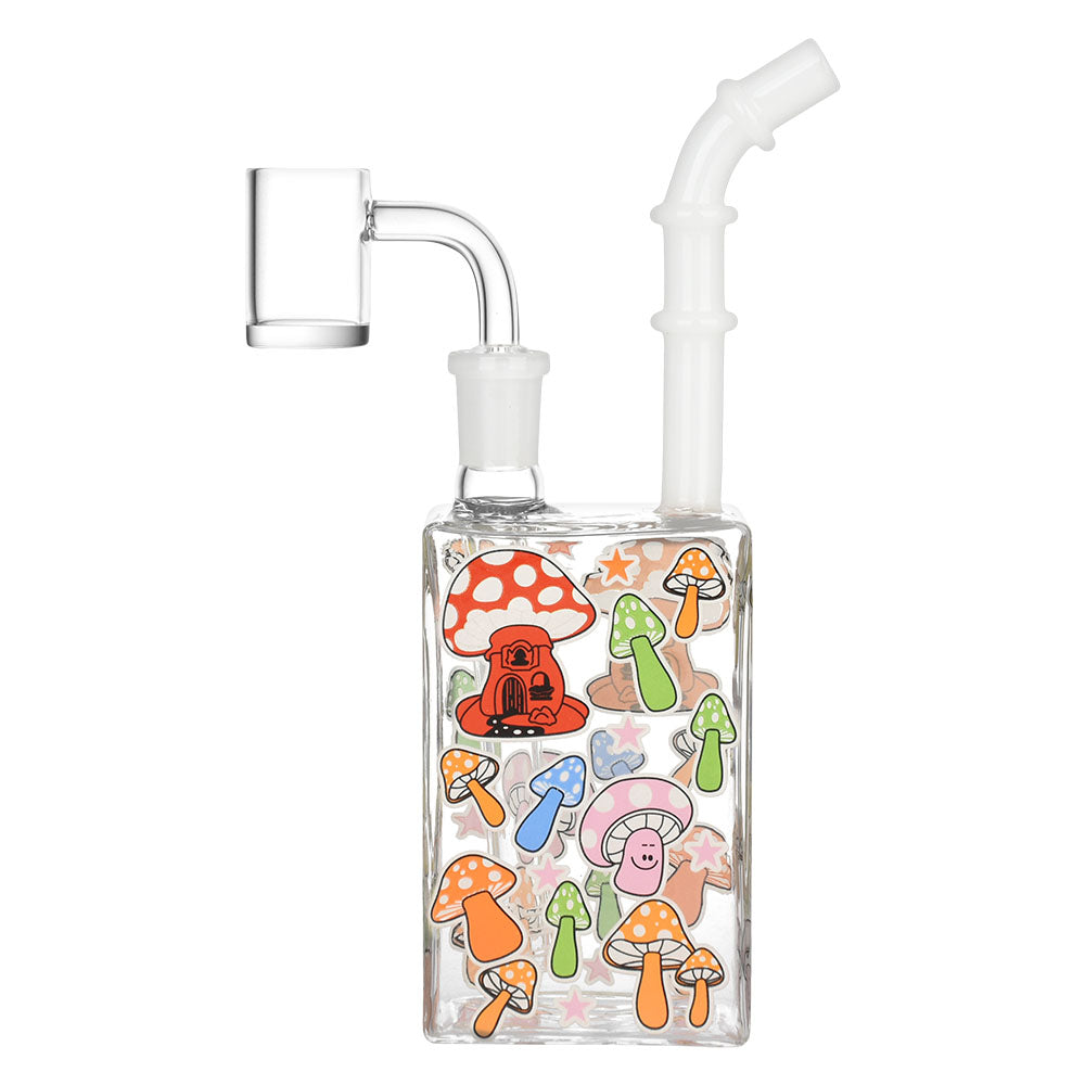 SeshGear Glow Mushroom Juice Box Dab Rig Dab Rigs - Tophatter Daily Deals
