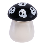 Mushroom Skull Ceramic Stash Jar Stash Jars - Tophatter Daily Deals