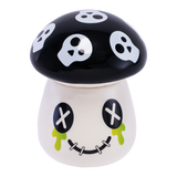 Mushroom Skull Ceramic Stash Jar Stash Jars - Tophatter Daily Deals