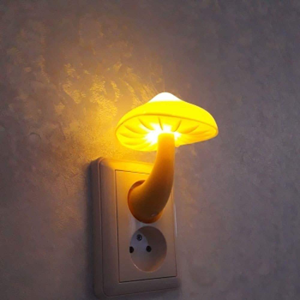 Mushroom Wall Lamp Night Lights & Ambient Lighting - Tophatter Daily Deals