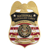 MX - Corrections Officer National Concealed Carry Badge - Tophatter's Weapons'N'Deals Badges - Tophatter Daily Deals