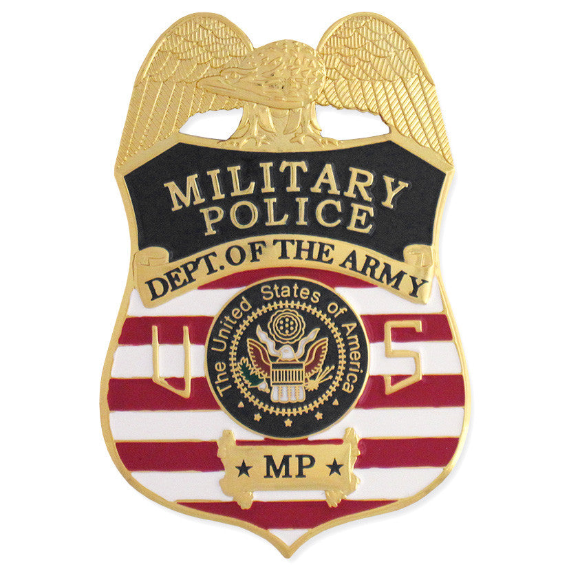 MX - Military Police/Army Badge - Tophatter's Weapons'N'Deals Badges - Tophatter Daily Deals