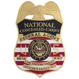 MX - Federal Agent National Concealed Carry Badge - Tophatter's Weapons'N'Deals maxarmory - Tophatter Daily Deals