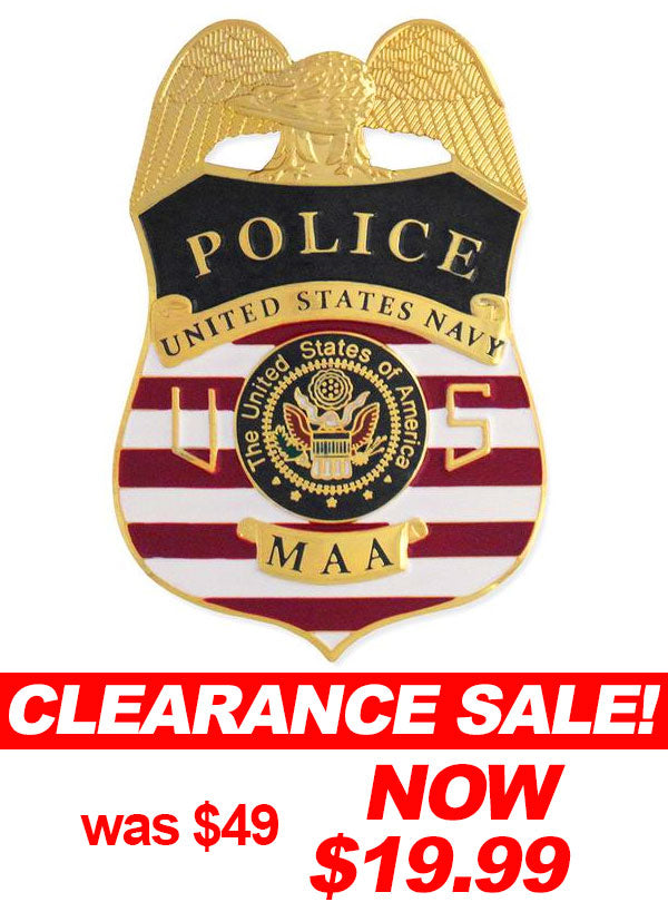 MX - Military Police/Navy Badge - Tophatter's Weapons'N'Deals Badges - Tophatter Daily Deals
