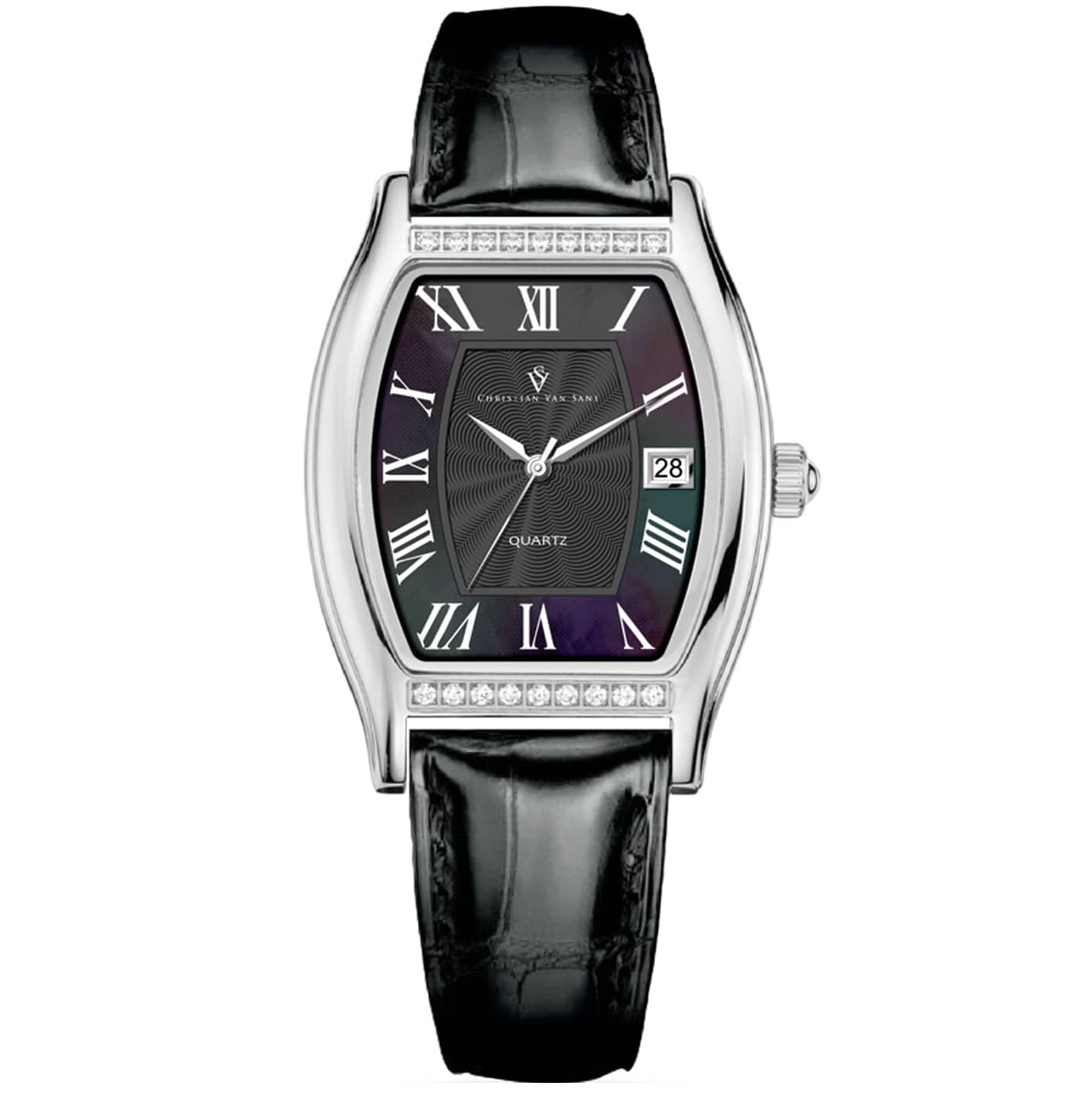 Christian Van Sant Women's Gemma // CV2440 Black Watches - Tophatter Daily Deals