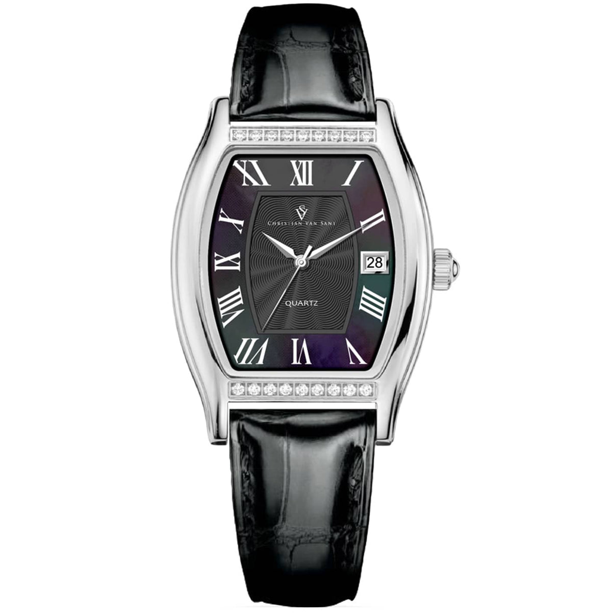 Christian Van Sant Women's Gemma // CV2440 Black Watches - Tophatter Daily Deals