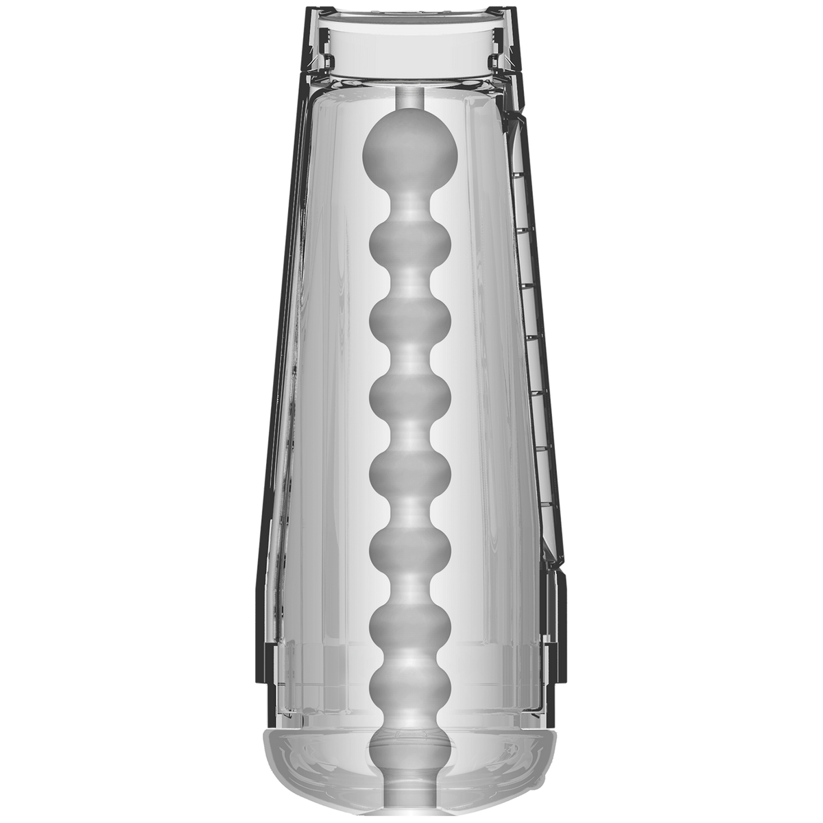 Doc Johnson Optix Crystal Masturbator (Clear) – Transparent Masturbator > Sex Toys For Men > Masturbators > Manual - Tophatter Daily Deals