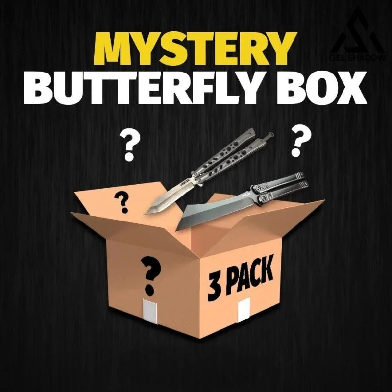Mystery Butterfly Knife Pack (1 Or 3 Knife) 3 Pack - Tophatter Daily Deals