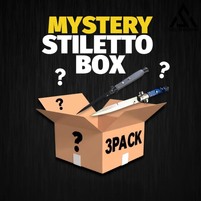 Mystery Stiletto Knife Pack(1 Or 3 Knife) 3 Pack - Tophatter Daily Deals