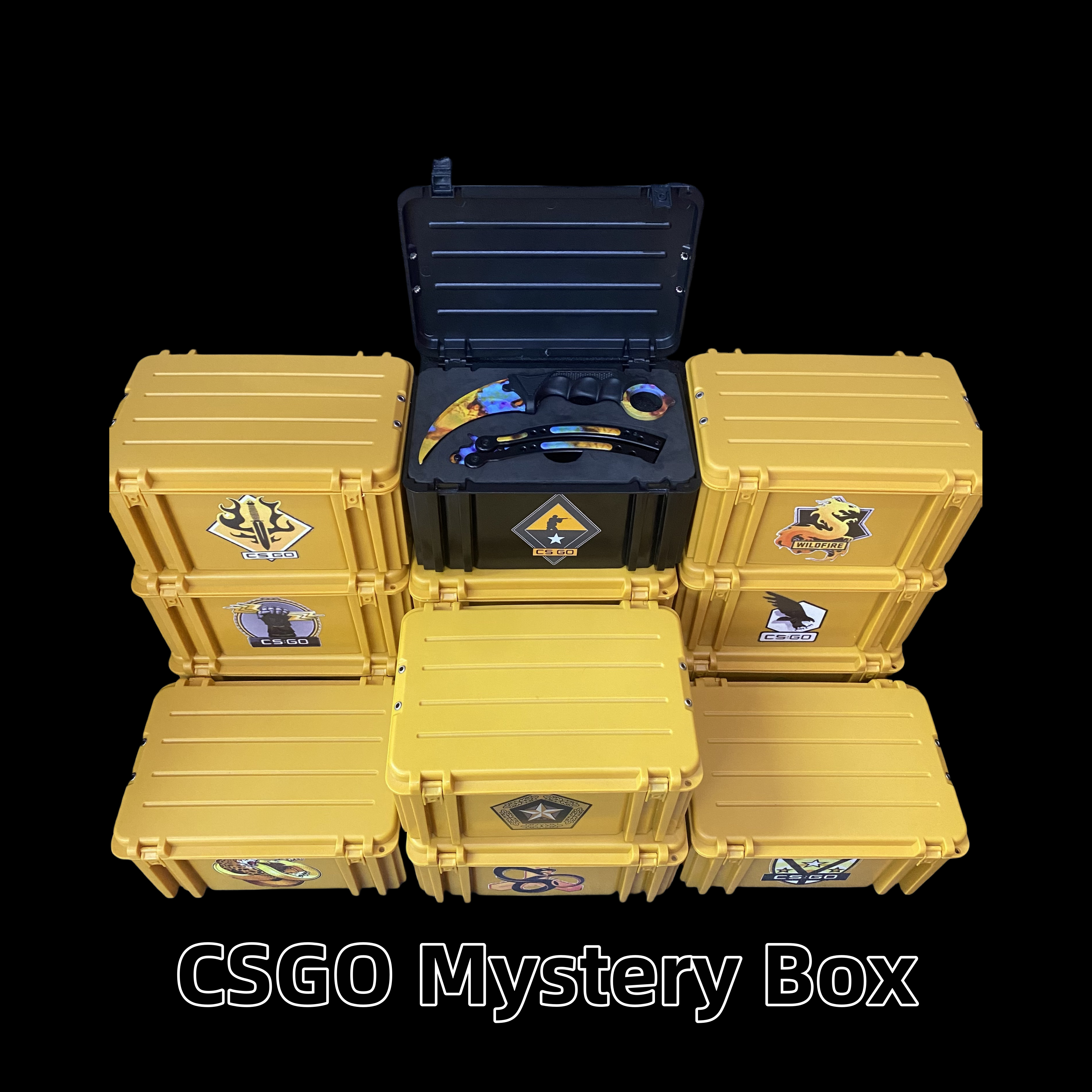 57 In 1 Real Life Rare Skin Weapon Case Mystery Box - Tophatter Daily Deals