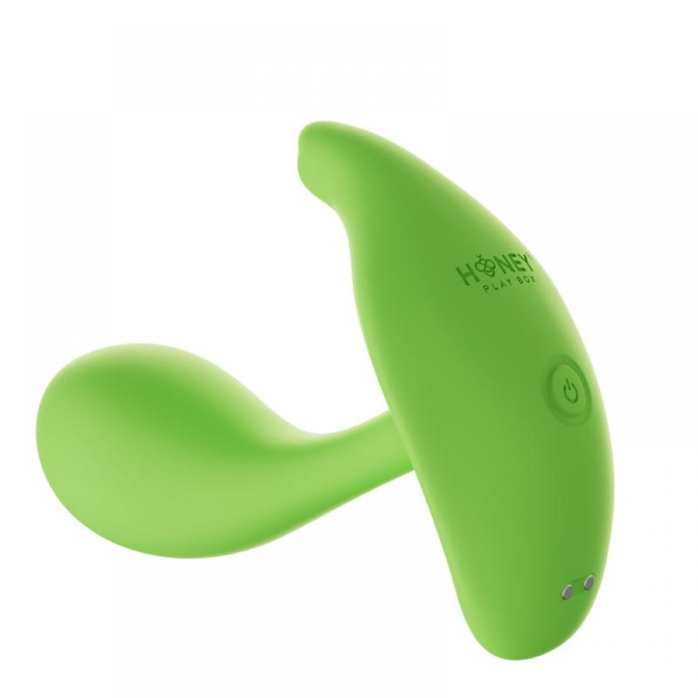 Oly 2 (Blue / Green ) – App-Enabled Wearable G-Spot Vibrator > Sex Toys For Ladies > Panty Vibes - Tophatter Daily Deals