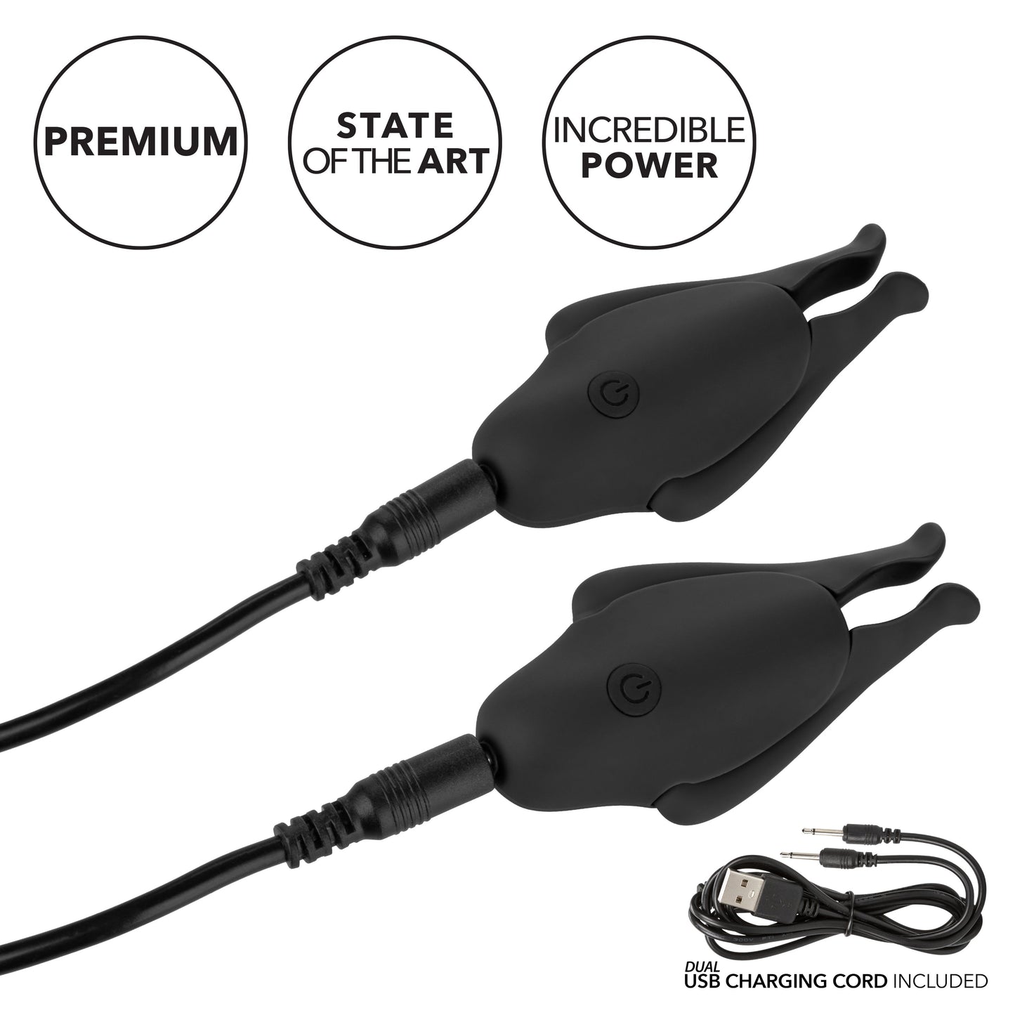 Rechargeable Nipplettes – Vibrating Adjustable Nipple Clamps > Sex Toys > Nipple Stimulators - Tophatter Daily Deals