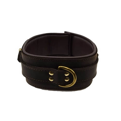 Bound Nubuck Leather Collar – Adjustable Bondage Collar > Bondage Gear > Collars & Leashes - Tophatter Daily Deals