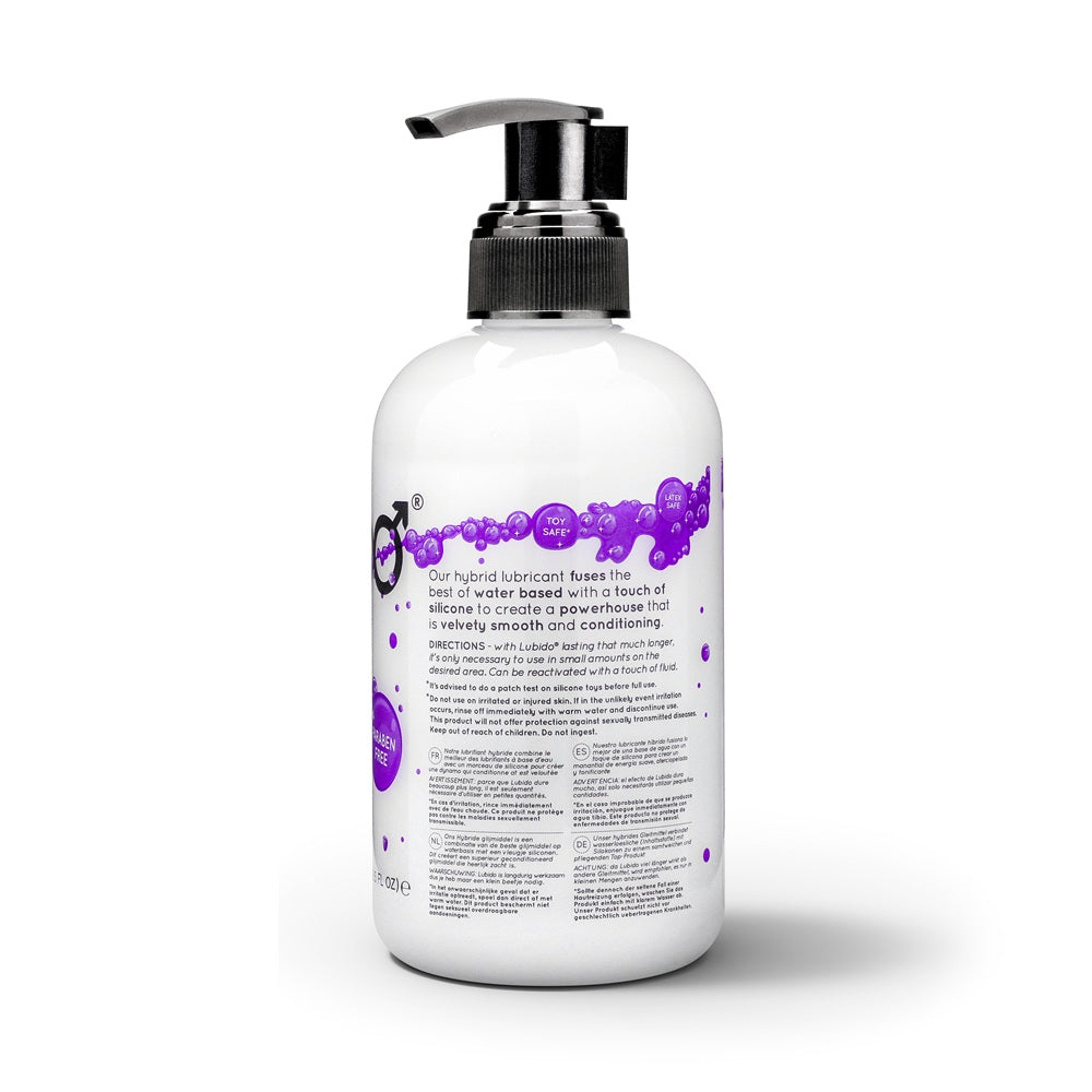Lubido Hybrid 250ml Paraben-Free Water-Based Lubricant > Lube > Hybrid - Tophatter Daily Deals
