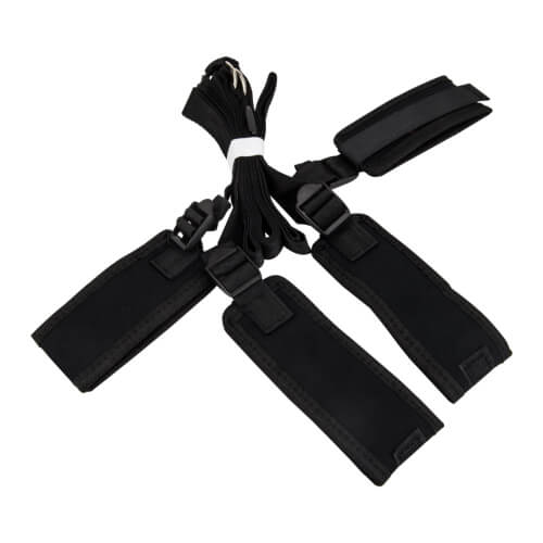 Loving Joy Under the Mattress Restraint System – Soft Cuff Restraint Set > Bondage Gear > Bed Restraints - Tophatter Daily Deals