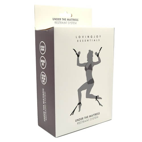 Loving Joy Under the Mattress Restraint System – Soft Cuff Restraint Set > Bondage Gear > Bed Restraints - Tophatter Daily Deals
