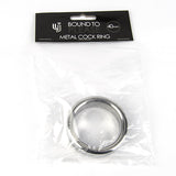Bound to Please Metal Cock and Ball Ring 40mm – Rigid Metal Cock Ring > Cock Ring > Metal - Tophatter Daily Deals