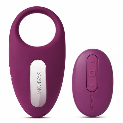 Svakom Winni – Remote-Controlled Waterproof Couples Cock Ring > Cock Ring > Vibrating - Tophatter Daily Deals