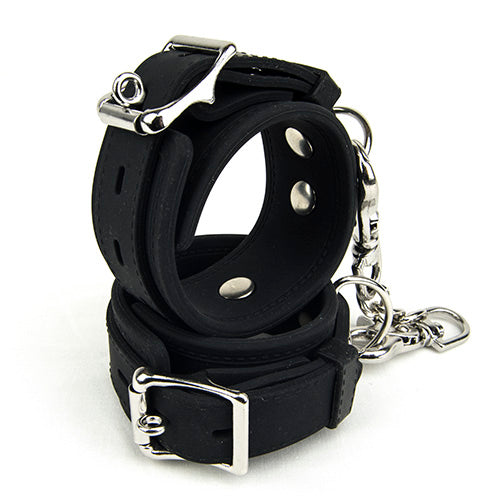 Bound to Please Silicone Universal Cuffs – Adjustable Durable Silicone Restraints > Bondage Gear > Handcuffs - Tophatter Daily Deals