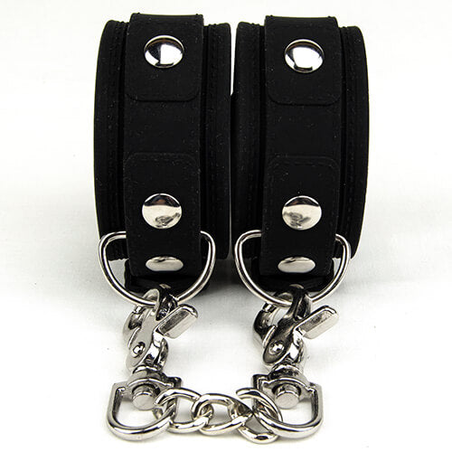 Bound to Please Silicone Universal Cuffs – Adjustable Durable Silicone Restraints > Bondage Gear > Handcuffs - Tophatter Daily Deals
